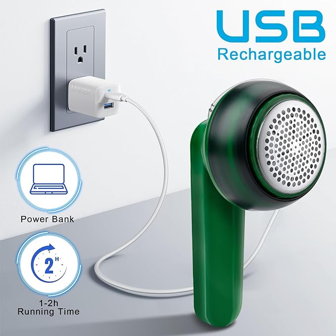 مزيل الوبر الكهربائي القابل للشحن | Rechargeable Electric Lint Remover